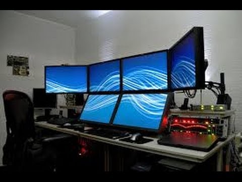 two workstations one pc